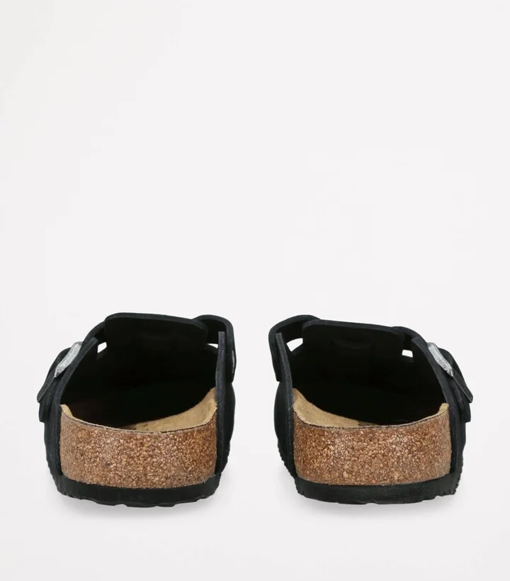 Birkenstock Suede Boston Clogs - Image 2