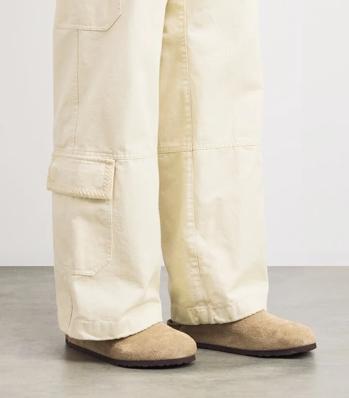 Birkenstock Suede Boston Clogs - Image 2
