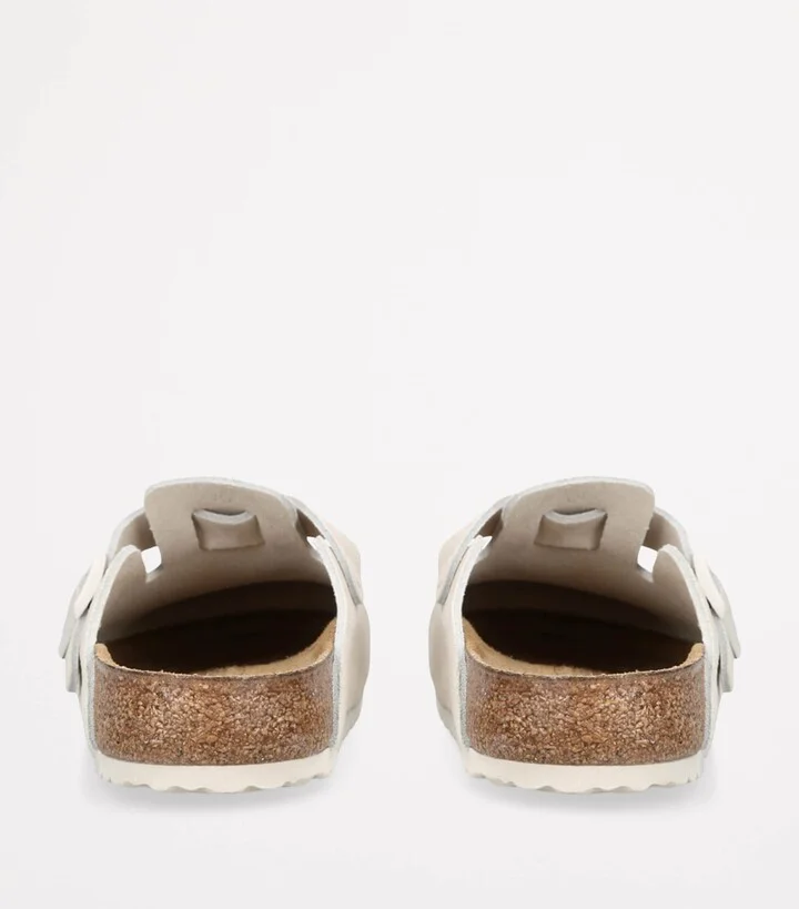 Birkenstock Suede Boston Clogs - Image 2