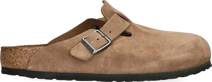 Birkenstock Suede Boston Clogs