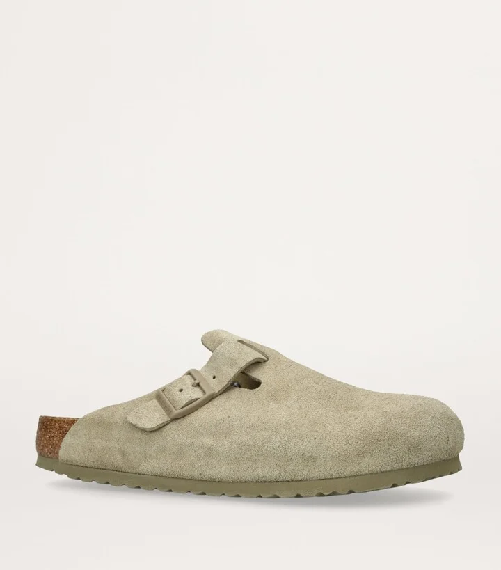 Birkenstock Suede Boston Sandals - Image 3
