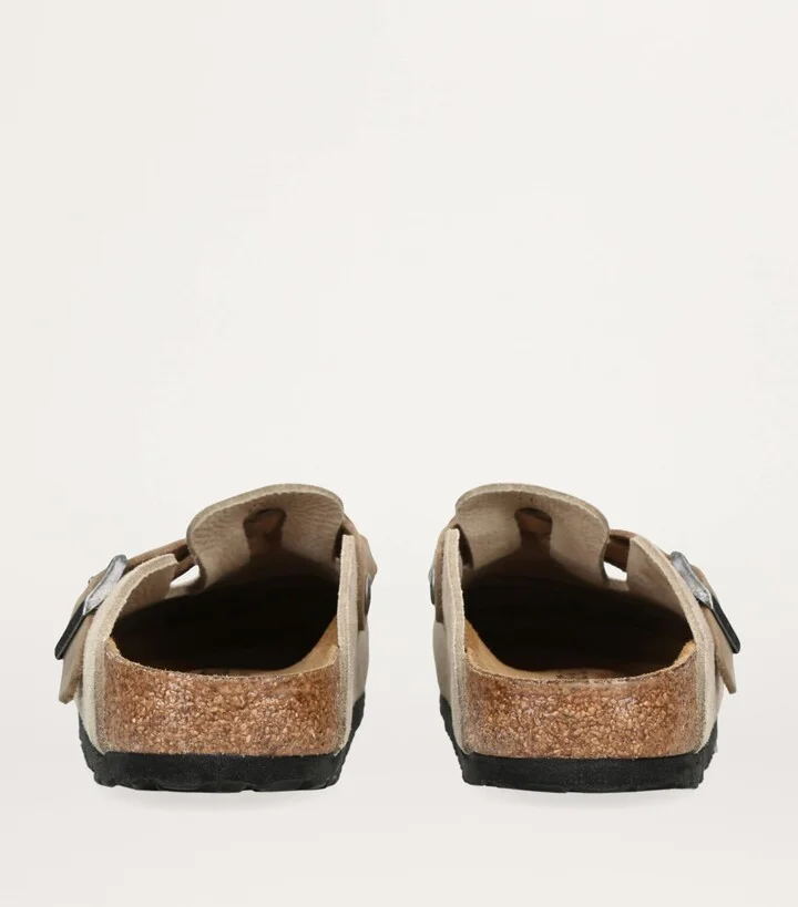 Birkenstock Suede Braid Boston Sandals - Image 2