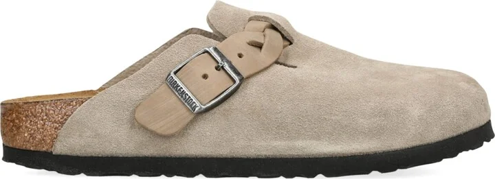 Birkenstock Suede Braid Boston Sandals