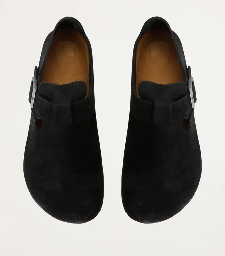 Birkenstock Suede London Clogs - Image 4