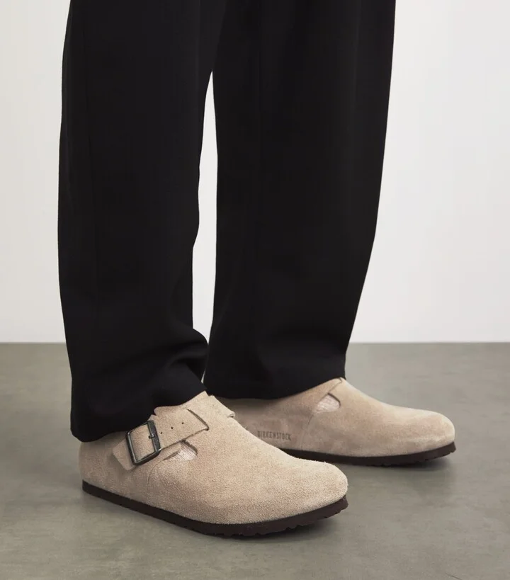Birkenstock Suede London Clogs - Image 2
