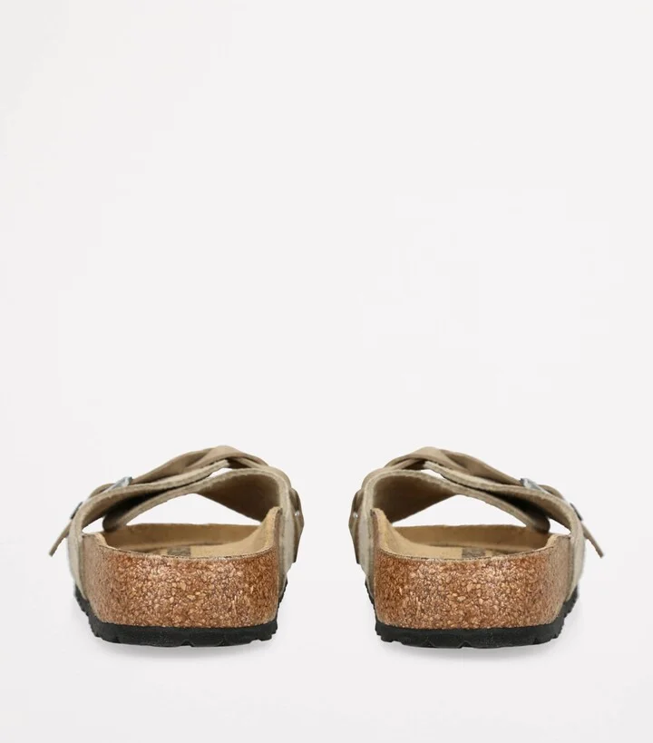 Birkenstock Suede Oita Braided Sandals - Image 2