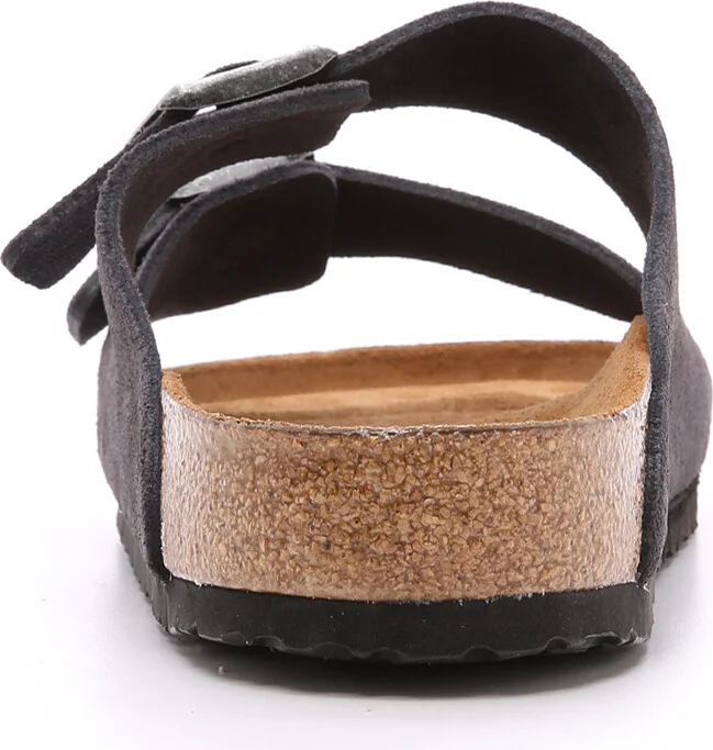 Birkenstock Suede Soft Footbed Arizona Sandal - Image 5