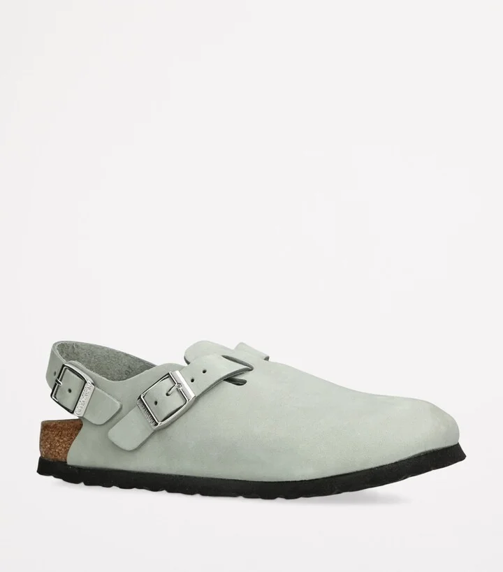 Birkenstock Suede Tokio Clogs - Image 3