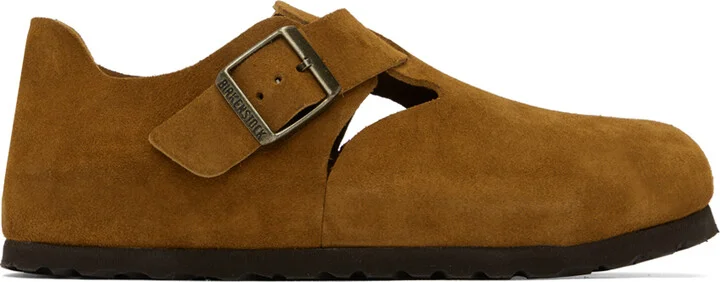 Birkenstock Tan Narrow London Loafers