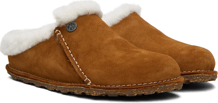 Birkenstock Tan Narrow Zermatt Premium Loafers - Image 4
