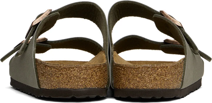 Birkenstock Taupe Arizona Sandals - Image 2