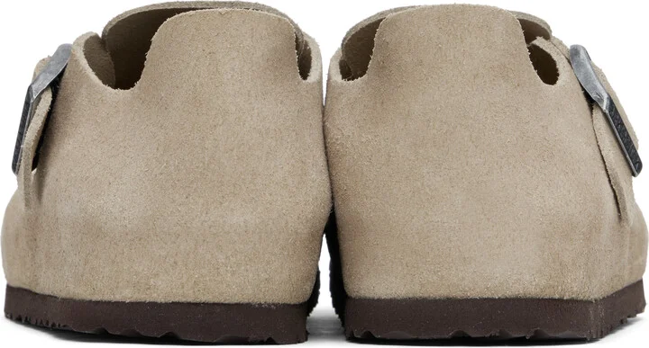 Birkenstock Taupe Narrow London Loafers - Image 2