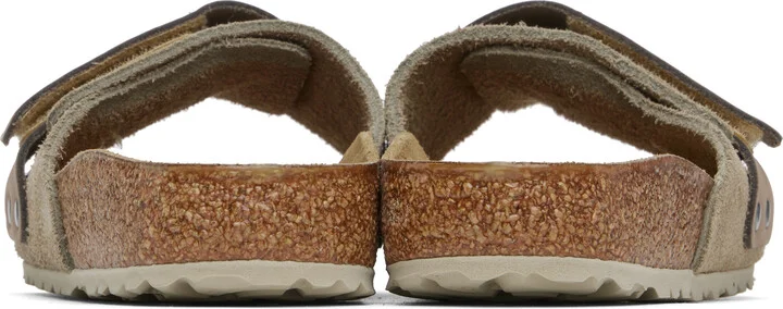 Birkenstock Taupe Narrow Oita Sandals - Image 2