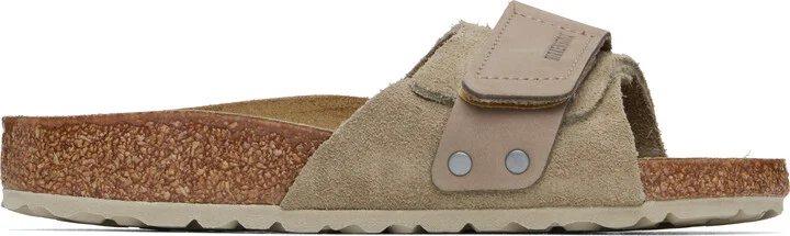 Birkenstock Taupe Narrow Oita Sandals