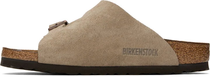 Birkenstock Taupe Narrow Zürich Sandals - Image 3
