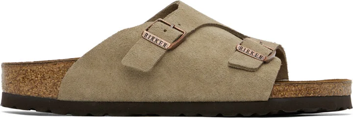 Birkenstock Taupe Narrow Zürich Sandals