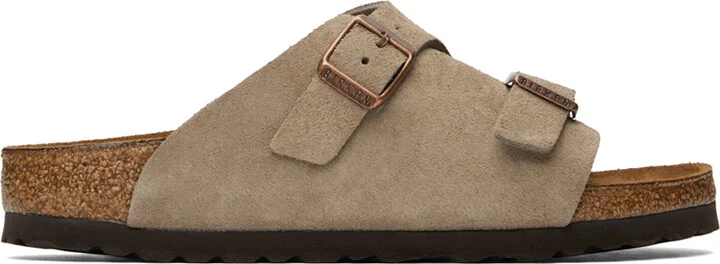 Birkenstock Taupe Narrow Zürich Sandals