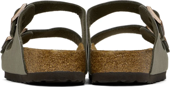 Birkenstock Taupe Regular Arizona Sandals - Image 2