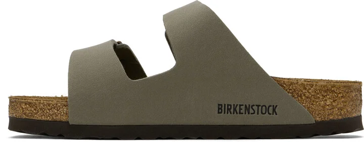 Birkenstock Taupe Regular Arizona Sandals - Image 3