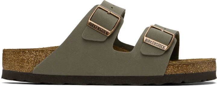 Birkenstock Taupe Regular Arizona Sandals