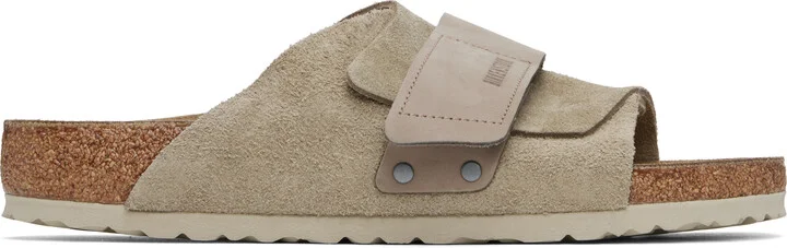 Birkenstock Taupe Regular Kyoto Sandals