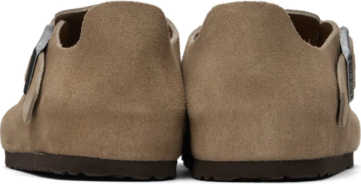 Birkenstock Taupe Regular London Loafers - Image 2