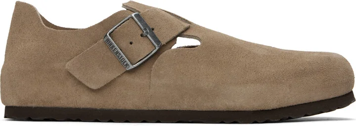 Birkenstock Taupe Regular London Loafers