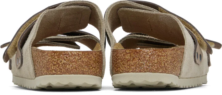 Birkenstock Taupe Regular Uji Sandals - Image 2