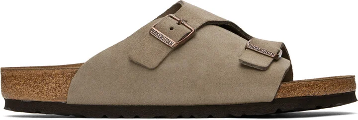 Birkenstock Taupe Regular Zürich Sandals