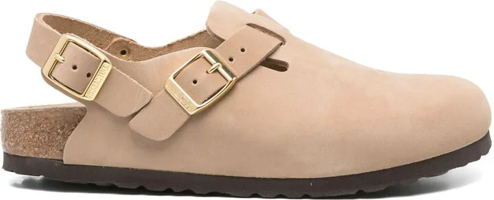 Birkenstock Tokio Sandcastle, Nubuck Leather Shoes