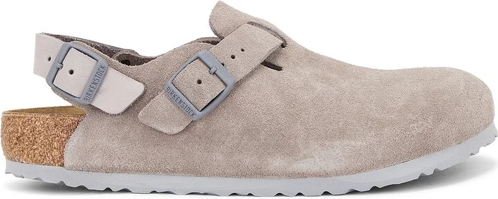 BIRKENSTOCK Tokio Slingback Loafer in Grey