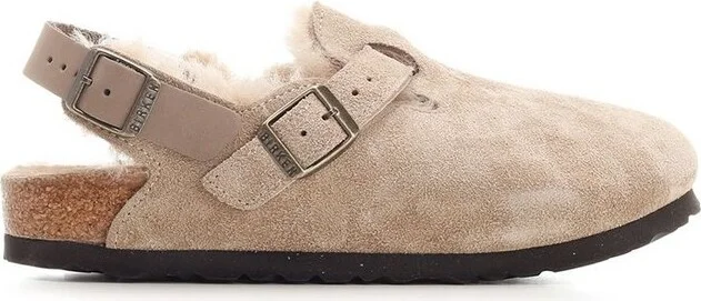Birkenstock Tokyo Buckle Detailed Slip-On Slippers