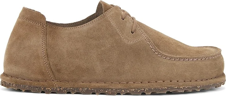 BIRKENSTOCK Utti Lace Up Deep Blue in Taupe