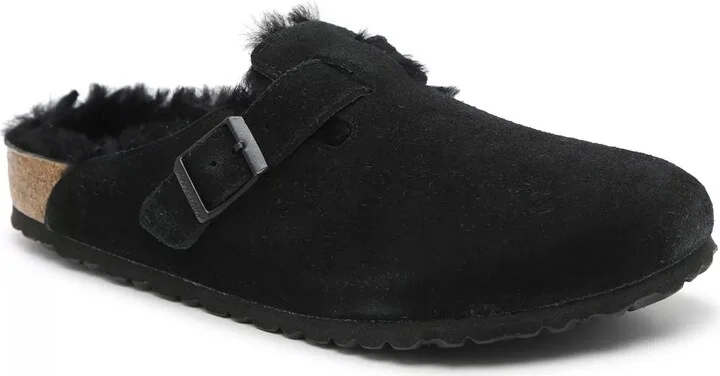Birkenstock Wide Width Boston Shearling Clog