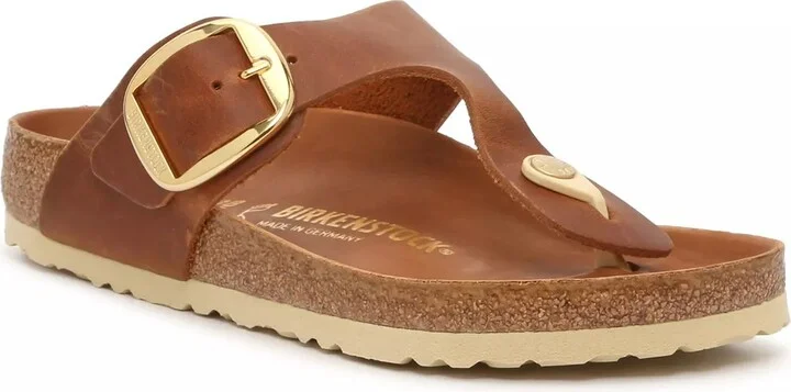 Birkenstock Wide Width Gizeh Big Buckle Sandal