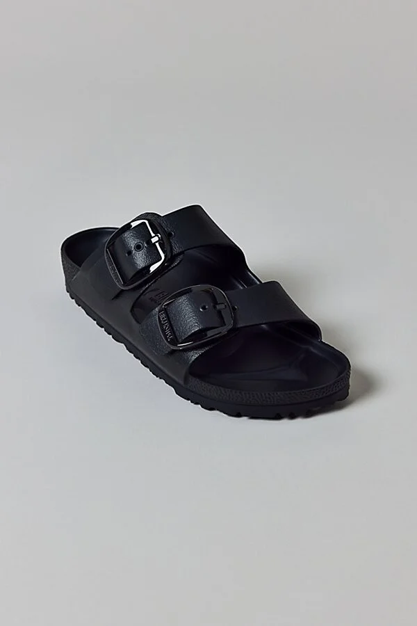 Birkenstock Women's Arizona Big Buckle EVA Sandal in Black - Image 4
