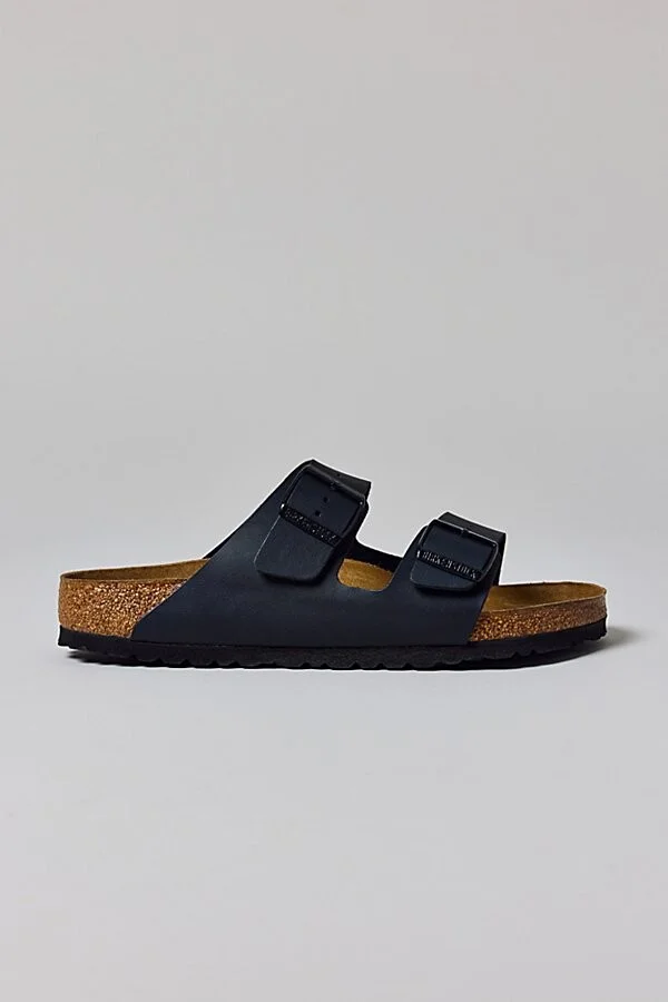 Birkenstock Women's Arizona Birko-Flor Sandal in Black - Image 2