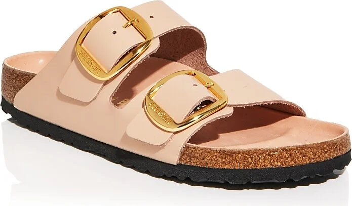 Birkenstock Women's Arizona High Shine Big Buckle Slide Sandals
