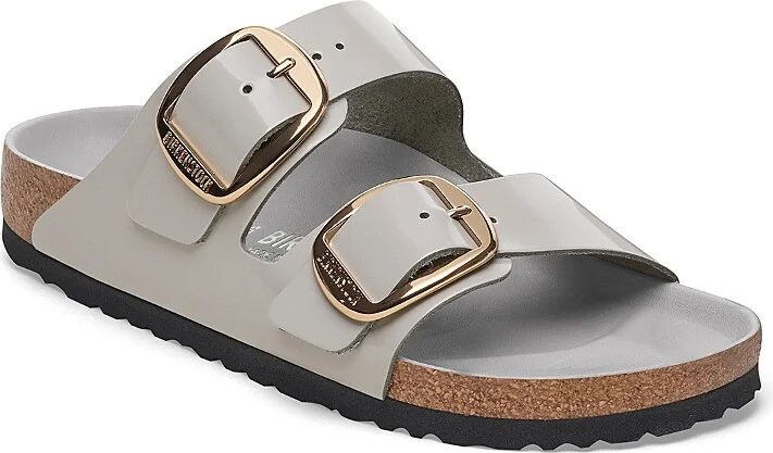 Birkenstock Women's Arizona High Shine Big Buckle Slide Sandals