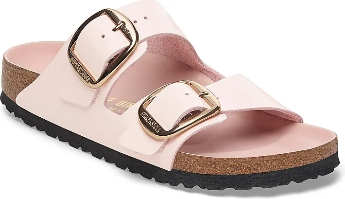 Birkenstock Women's Arizona High Shine Big Buckle Slide Sandals