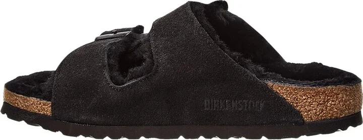 Birkenstock Women's Arizona Shearling Narrow Sandal - Image 2