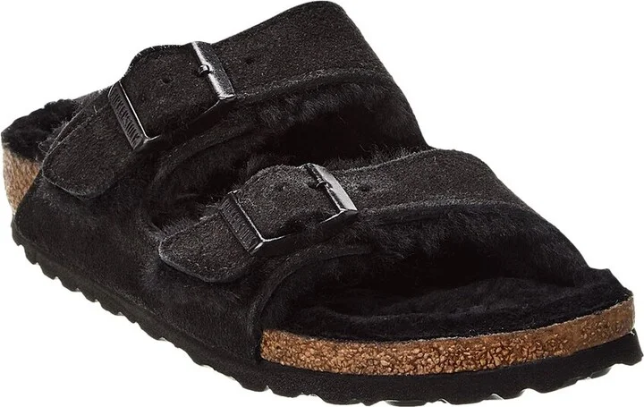 Birkenstock Women's Arizona Shearling Narrow Sandal