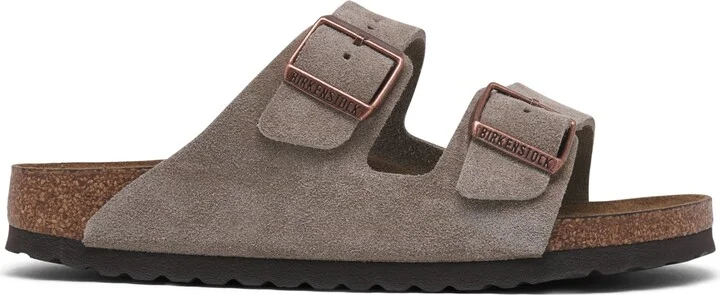Birkenstock Women's Arizona Soft Footbed Suede Leather Sandals from Finish Line - Image 7