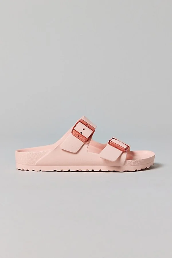 Birkenstock Women's Arizona Stealth Buckle EVA Sandal in Light Rose Eva - Image 2