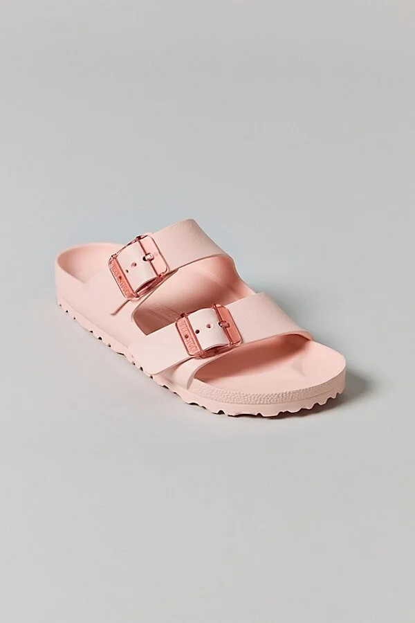 Birkenstock Women's Arizona Stealth Buckle EVA Sandal in Light Rose Eva - Image 3