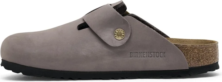 Birkenstock Women's Boston Big Buckle Nubuck Leather Clogs from Finish Line - Image 4