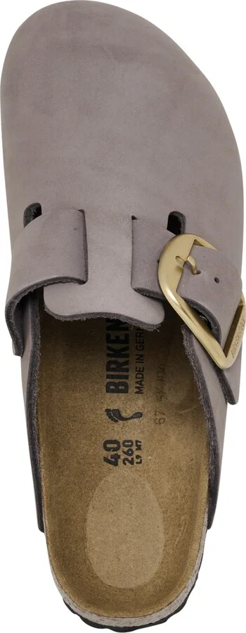 Birkenstock Women's Boston Big Buckle Nubuck Leather Clogs from Finish Line - Image 5