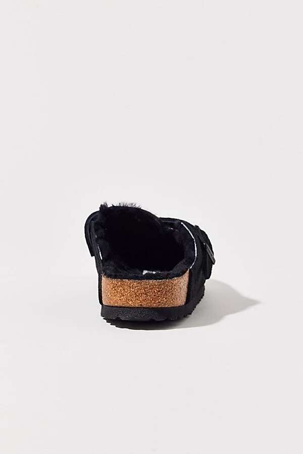 Birkenstock Women's Boston Shearling Clog in Mink at Urban Outfitters - Image 7