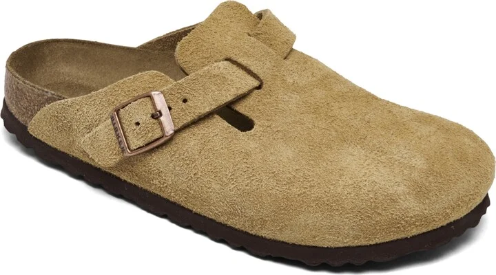 Birkenstock Women's Boston Suede Leather Clogs from Finish Line