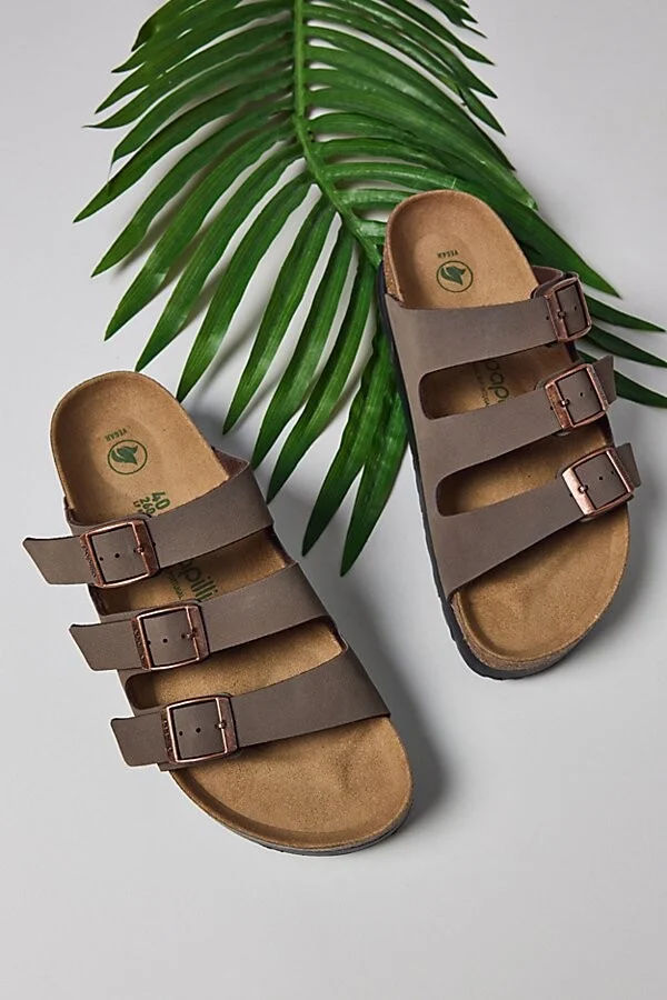 Birkenstock Women's Florida Flex Birko-Flor Platform Sandal in Mocha Birkibuc - Image 2